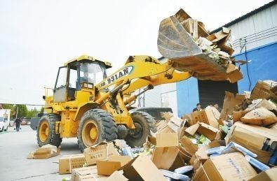 沈陽食品銷毀-垃圾工廠安國不合格產品處置方式